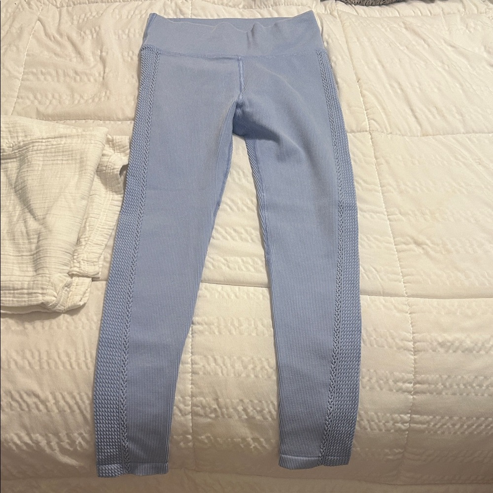 Seamless Sky Blue Women’s High-Rise Leggings Aerie offline